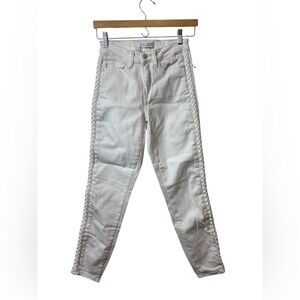 JUDY BLUE | white denim jeans 1/25 1 25 relaxed fit